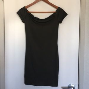 Forever 21 Green Short Sleeve Dress